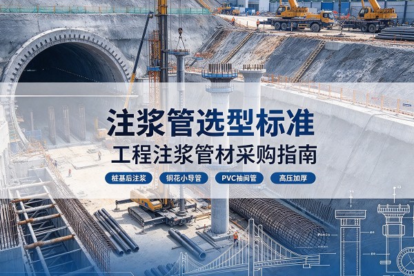 铁岭注浆管选型标准