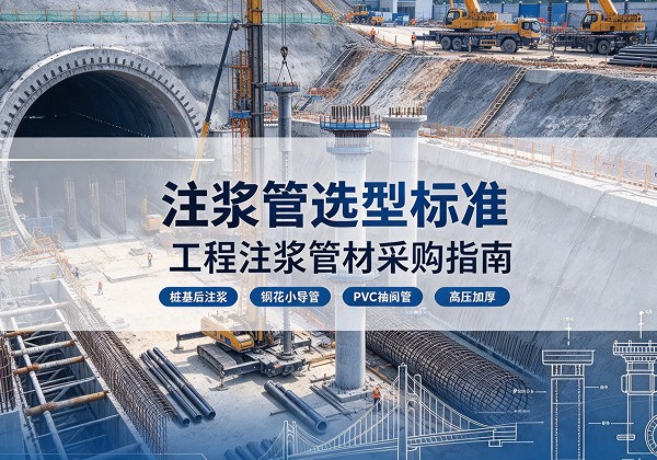 铁岭注浆管选型标准
